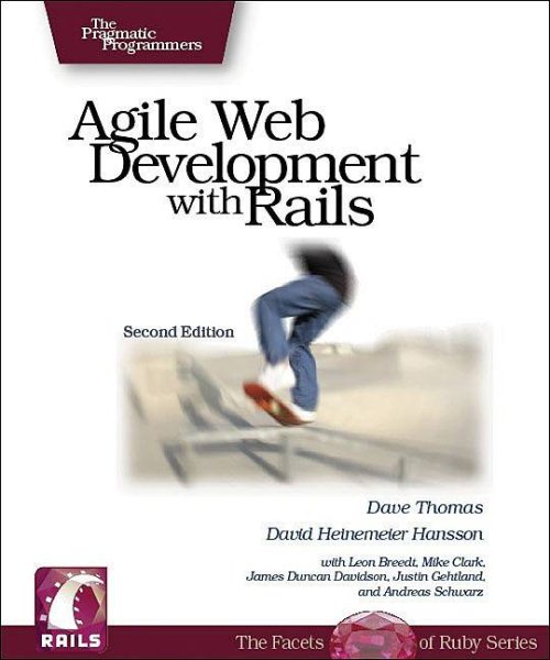 Agile Web Development with Rails, 2nd Edition cover