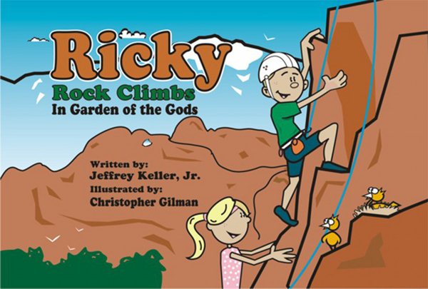 Ricky Rock Climbs in Garden of the Gods