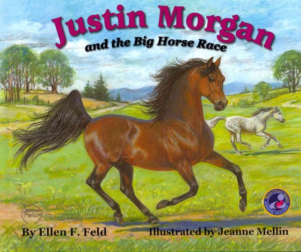 Justin Morgan and the Big Horse Race cover