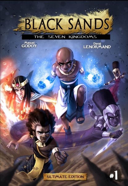 Black Sands, the Seven Kingdoms, volume 1 (Black Sands, 1) cover