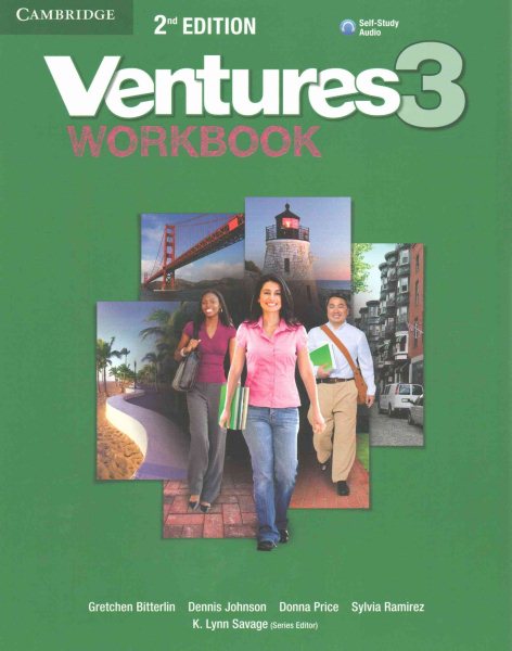 Ventures Level 3 Workbook with Audio CD cover