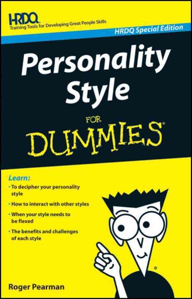 Personality Style for Dummies HRDQ Special Edition cover