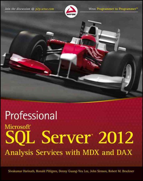 Professional Microsoft SQL Server 2012 Analysis Services with MDX and DAX cover