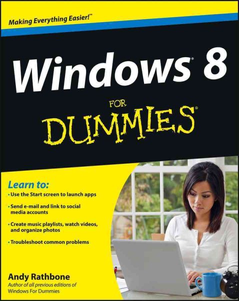 Windows 8 For Dummies cover
