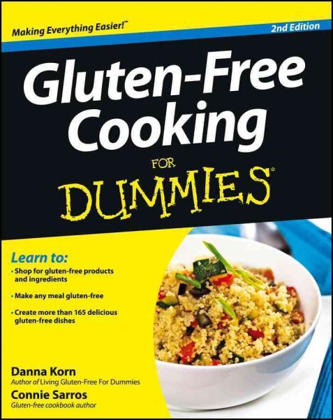 Gluten-Free Cooking For Dummies cover