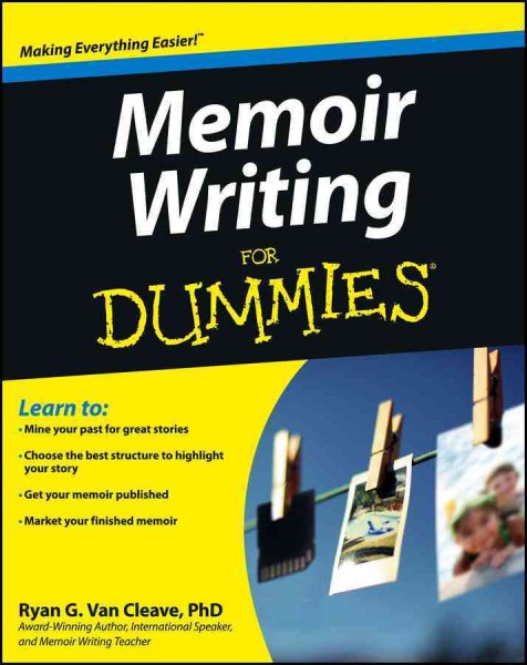 Memoir Writing For Dummies cover