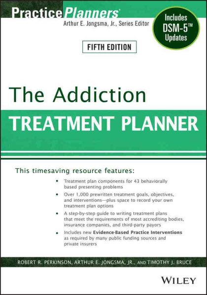 The Addiction Treatment Planner: Includes DSM-5 Updates cover