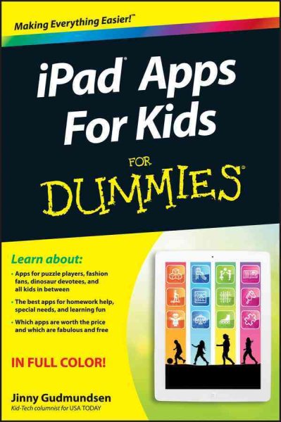 iPad Apps For Kids For Dummies cover