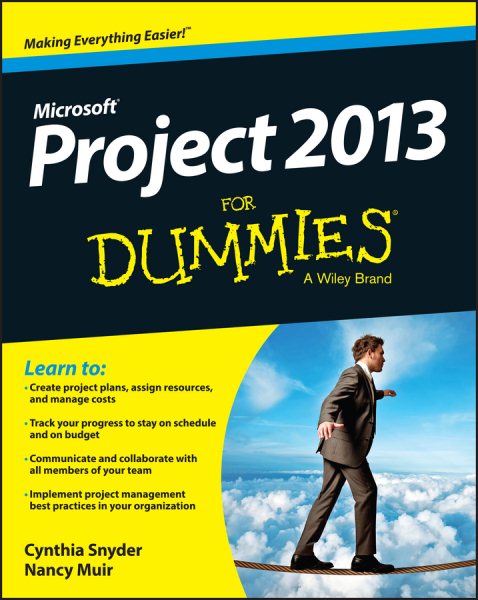 Project 2013 For Dummies cover