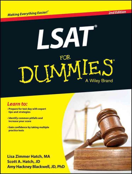 LSAT For Dummies cover