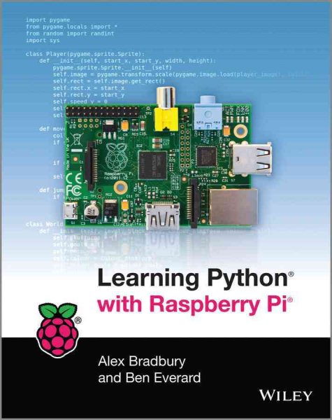 Learning Python with Raspberry Pi cover