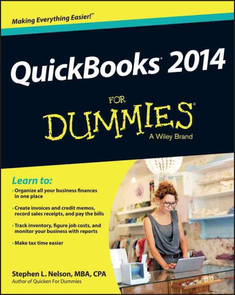QuickBooks 2014 For Dummies cover