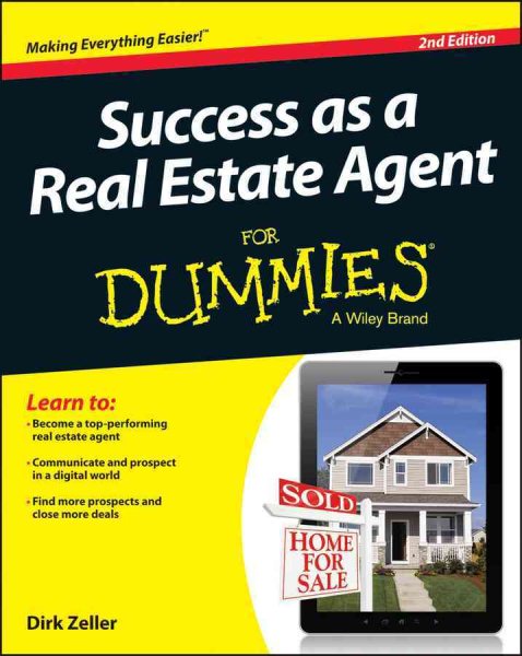 Success as a Real Estate Agent For Dummies cover
