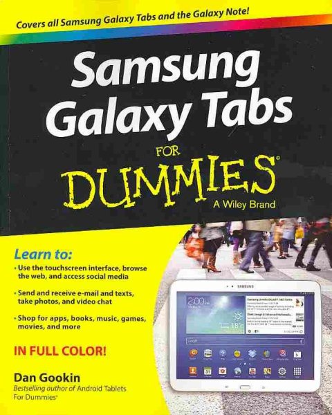 Samsung Galaxy Tabs For Dummies cover