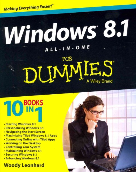 Windows 8.1 All-in-One For Dummies cover