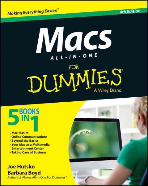 Macs All-in-One For Dummies cover