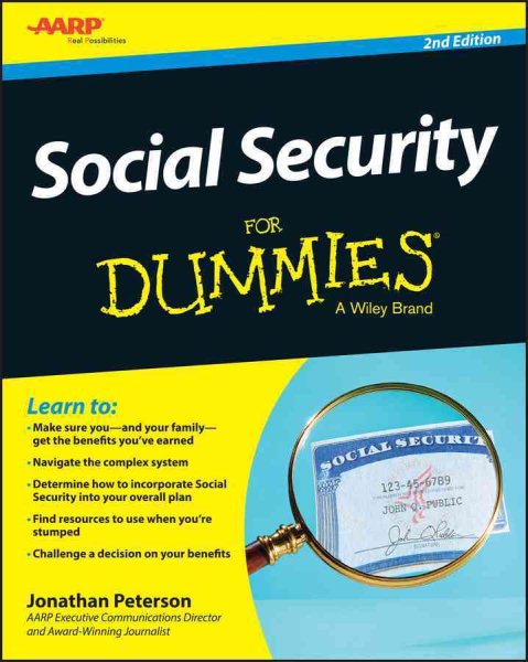 Social Security For Dummies cover