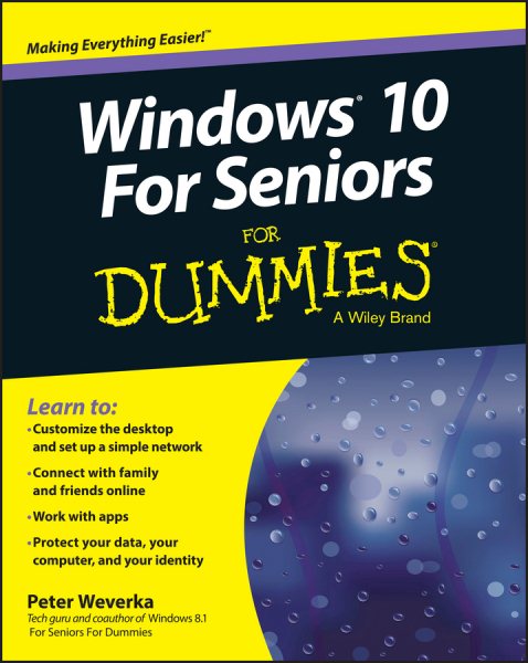 Windows 10 For Seniors For Dummies cover
