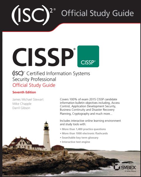 CISSP (ISC)2 Certified Information Systems Security Professional Official Study Guide cover