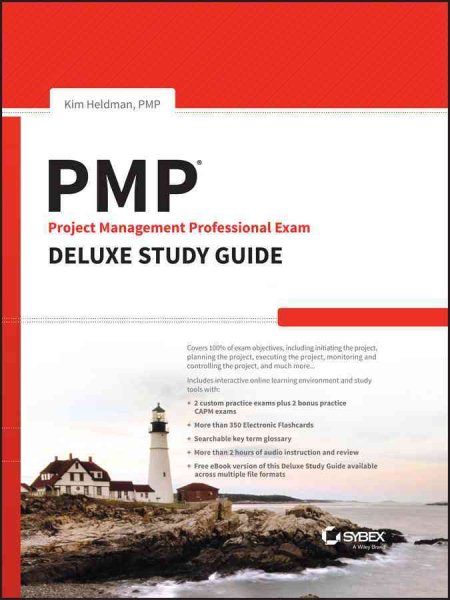 PMP Project Management Professional Exam Deluxe Study Guide cover
