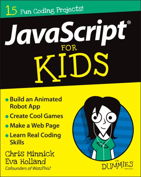JavaScript For Kids For Dummies (For Dummies (Computers)) cover