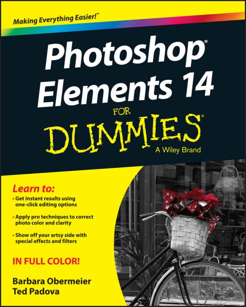 Photoshop Elements 14 For Dummies (For Dummies (Computer/Tech)) cover
