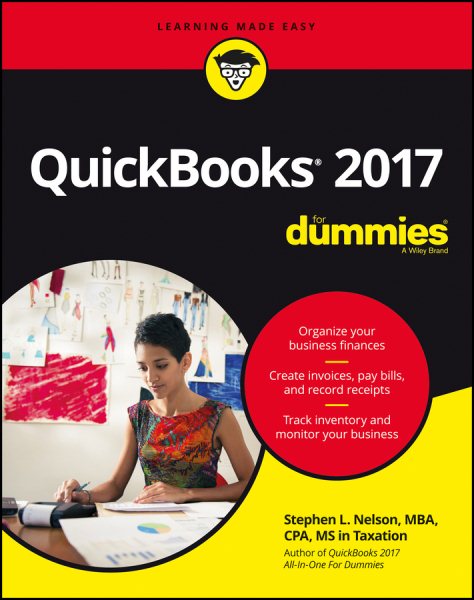 QuickBooks 2017 For Dummies cover