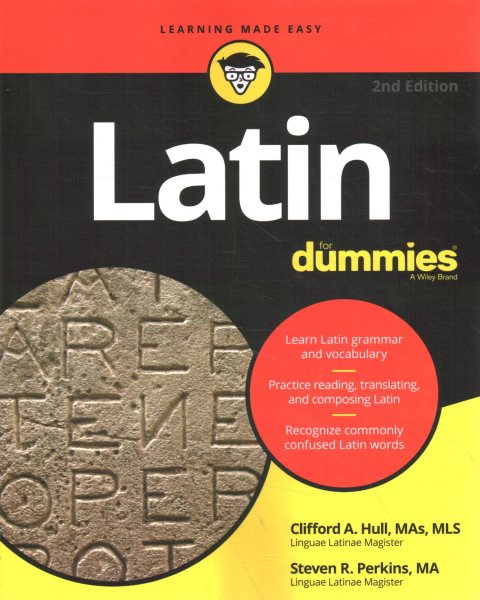 Latin For Dummies (For Dummies (Language & Literature)) cover