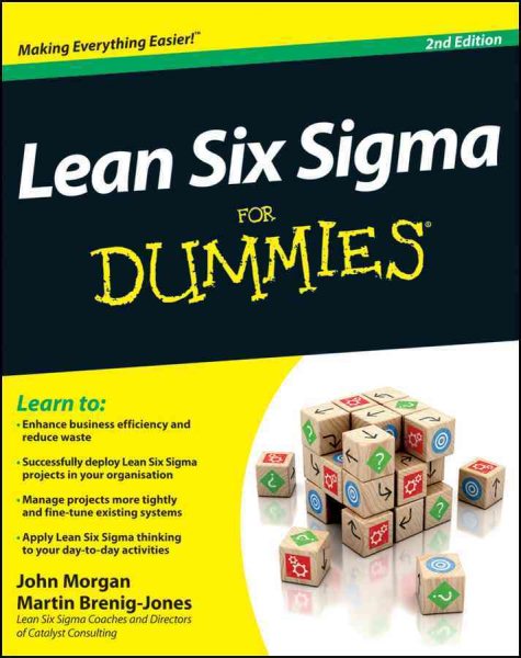 Lean Six Sigma for Dummies cover