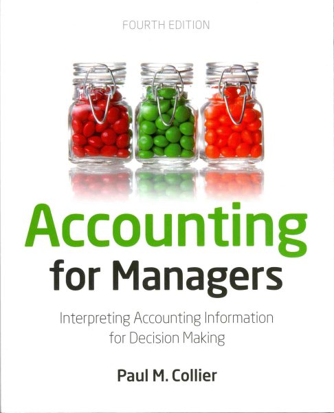 Accounting For Managers: Interpreting Accounting Information for Decision-Making cover