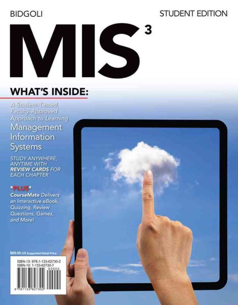 MIS 3 (with CourseMate Printed Access Card) (New, Engaging Titles from 4LTR Press) cover