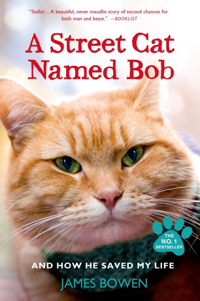 A Street Cat Named Bob: And How He Saved My Life cover