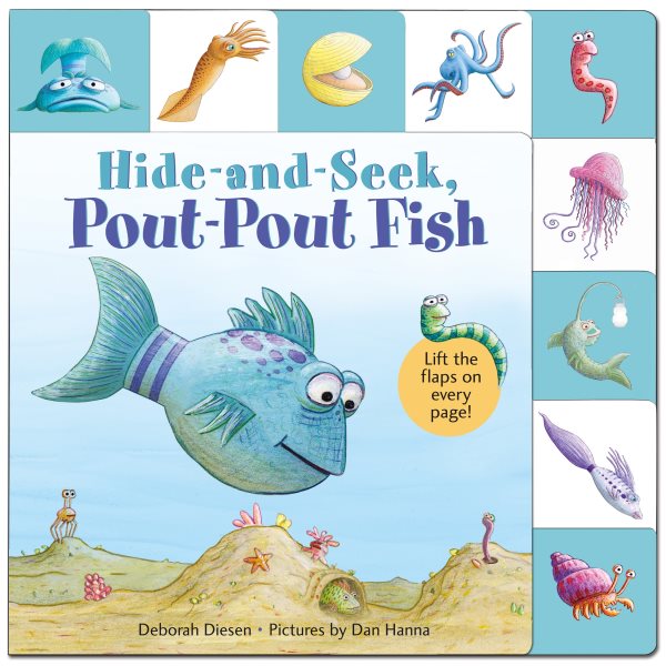 Lift-the-Flap Tab: Hide-and-Seek, Pout-Pout Fish (A Pout-Pout Fish Novelty) cover