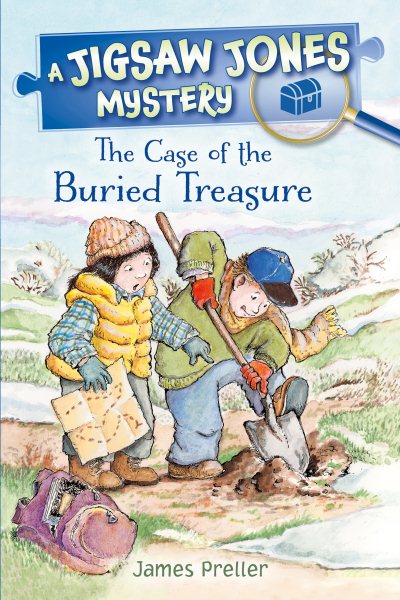 Jigsaw Jones: The Case of the Buried Treasure (Jigsaw Jones Mysteries) cover