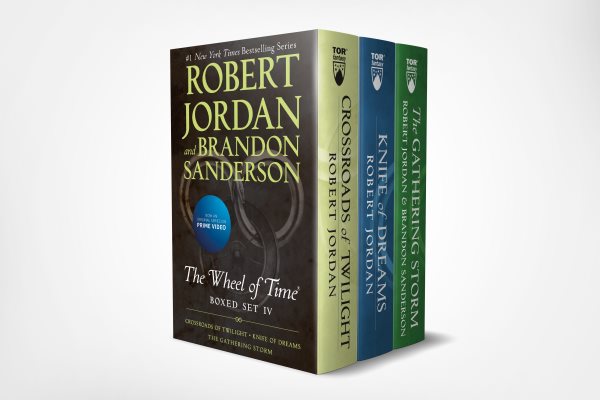Wheel of Time Premium Boxed Set IV: Books 10-12 (Crossroads of Twilight, Knife of Dreams, The Gathering Storm) cover