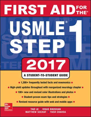 First Aid for the USMLE Step 1 2017 cover