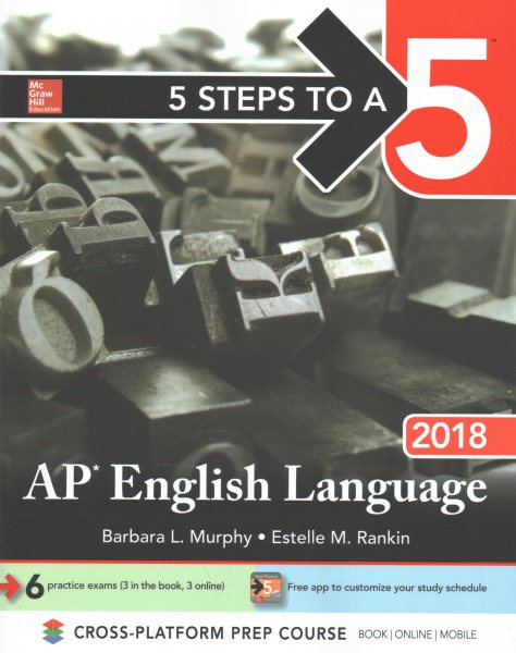 5 Steps to a 5: AP English Language 2018 cover