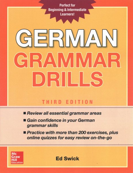 German Grammar Drills, Third Edition cover