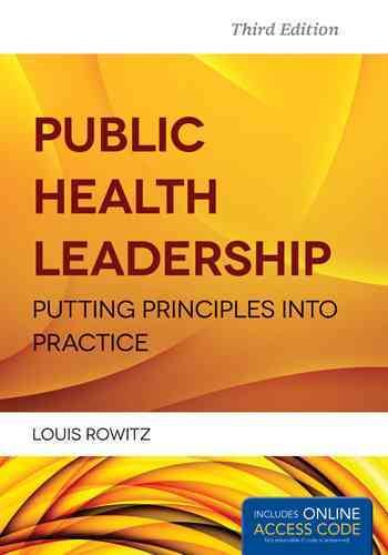 Public Health Leadership: Putting Principles Into Practice cover