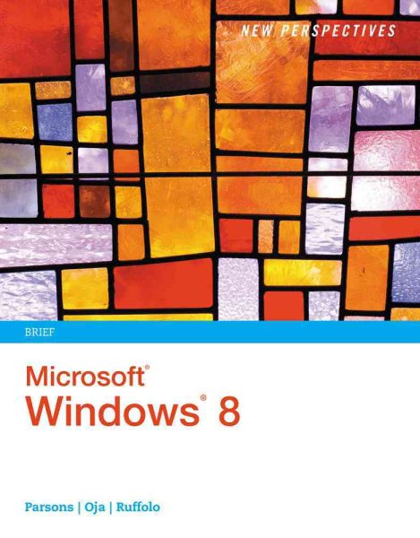 New Perspectives on Microsoft Windows 8, Brief cover