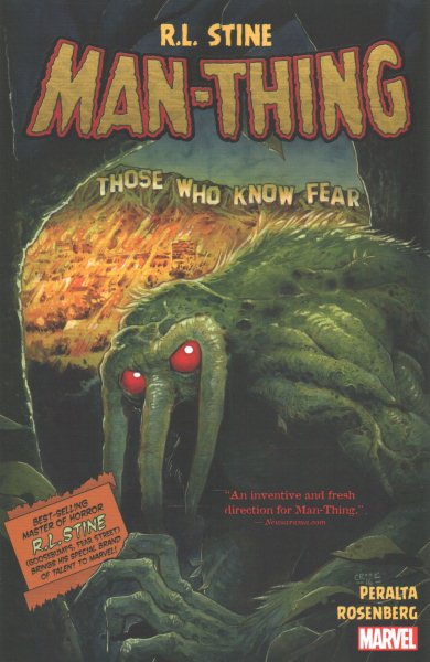 Man-Thing by R.L. Stine cover