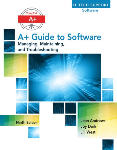 A+ Guide to Software cover
