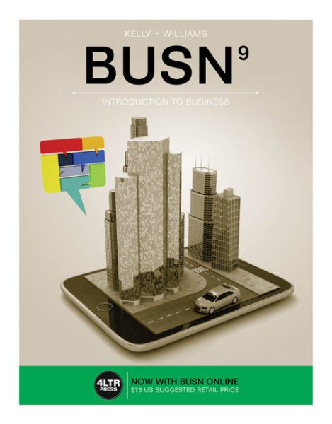 BUSN (with BUSN Online, 1 term (6 months) Printed Access Card) (New, Engaging Titles from 4LTR Press) cover