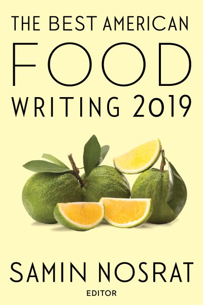 The Best American Food Writing 2019 cover