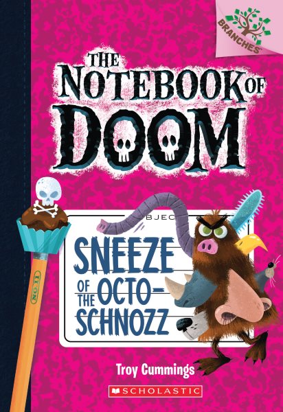 Sneeze of the Octo-Schnozz: A Branches Book (The Notebook of Doom #11) (11) cover
