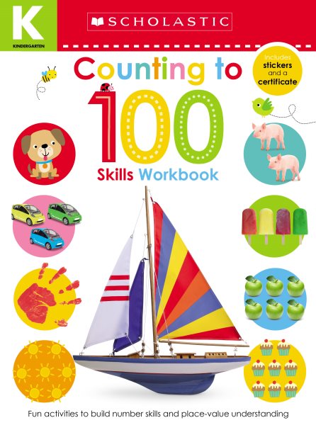 Counting to 100 Kindergarten Workbook: Scholastic Early Learners (Skills Workbook) cover