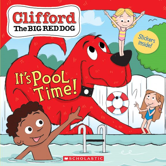 It's Pool Time! (Clifford the Big Red Dog Storybook) cover