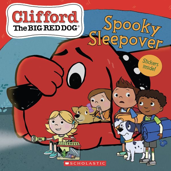 The Spooky Sleepover (Clifford the Big Red Dog Storybook) cover