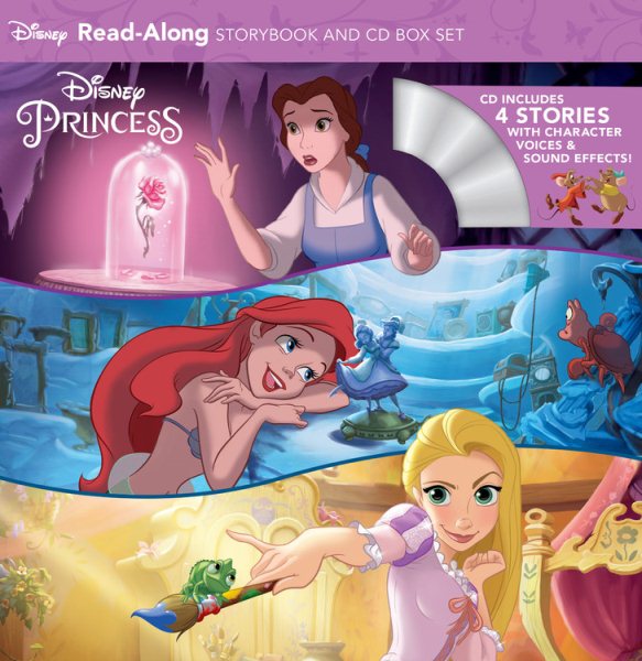 Disney Princess Read-Along Storybook and CD Boxed Set cover
