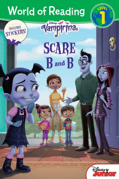 World of Reading: Vampirina Scare B and B: Level 1 with Stickers cover